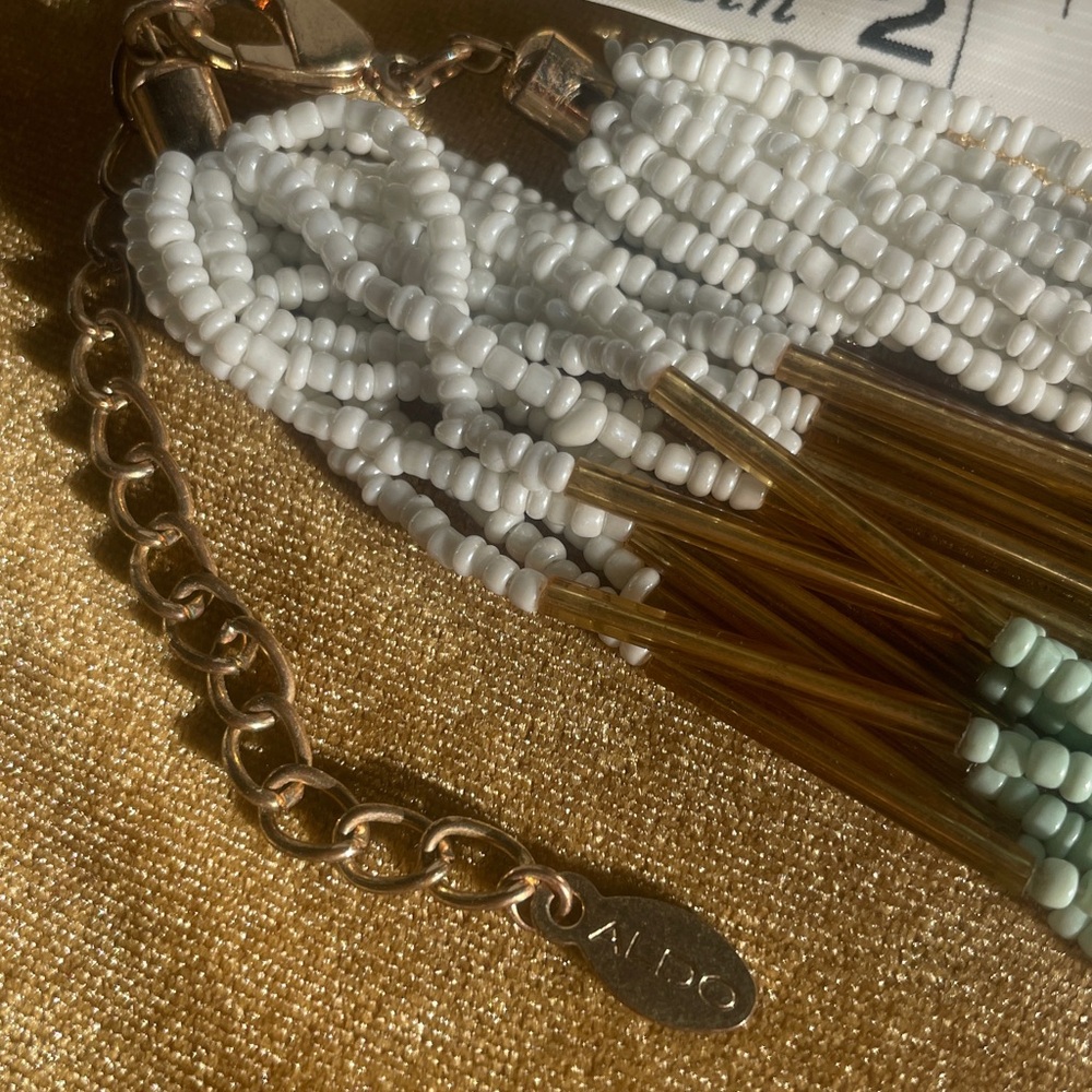 Aldo Multistrand Beaded Necklace - Picture 3 of 4